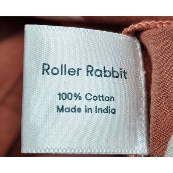 Women's - Roller Rabbit Denida Polka Dot Puff Sleeve Blouse, Size Small - Picture 7 of 8